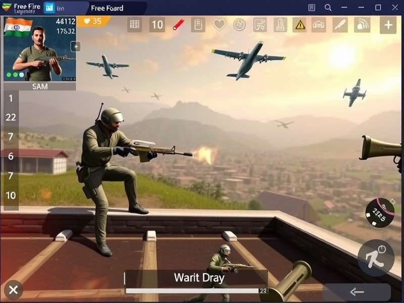 Free Fire Legendary India player statistics chart